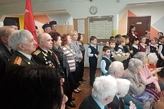 Память и патриотизм: Встреча поколений на мероприятии в «Школе No 902 «Диалог»"
